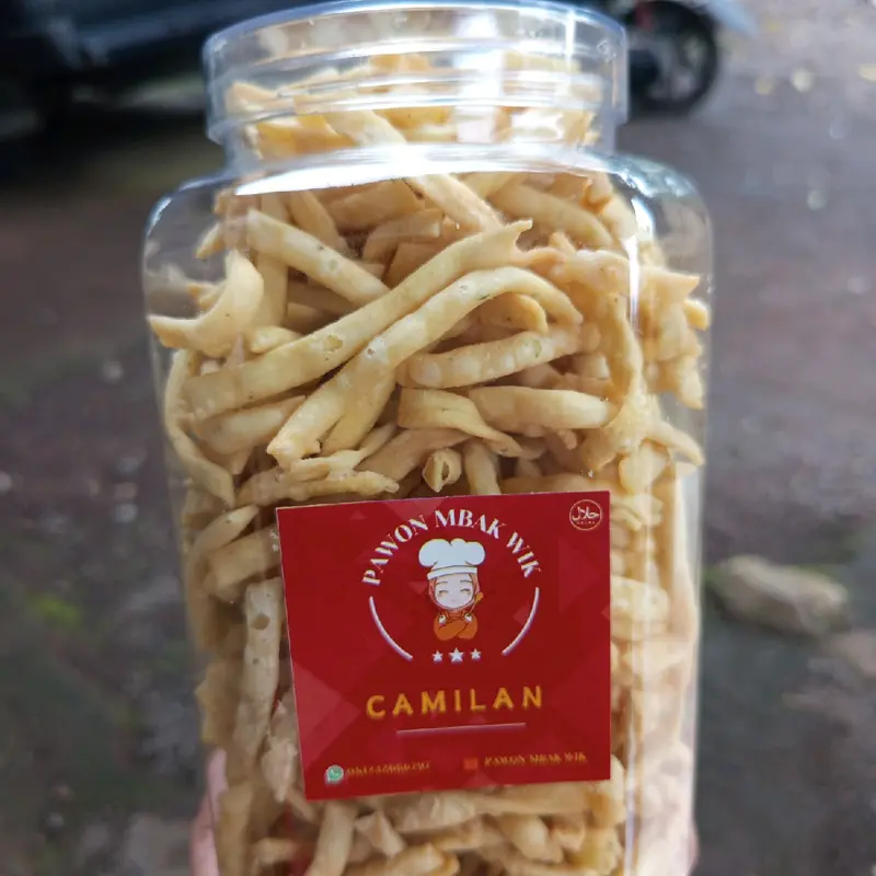 kue bawang gurih renyah krenyes daun jeruk toples jumbo ukuran 2 liter 4