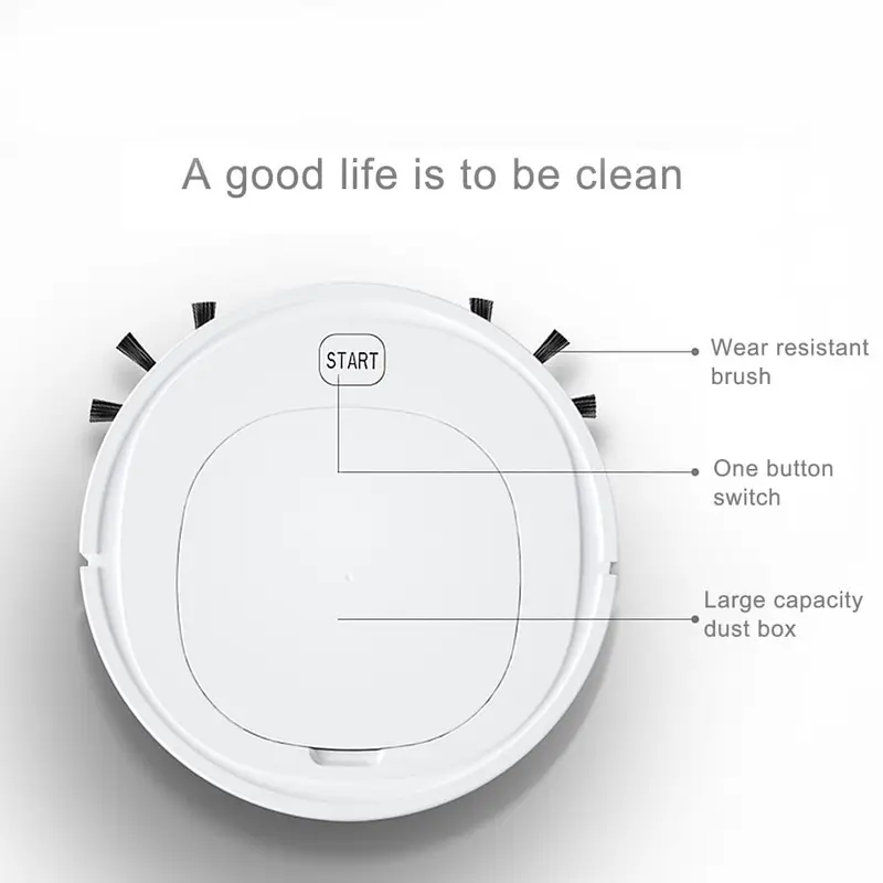 Vacuum Robot Pembersih Debu Vacum Cleaner Sapu Robot Best Quality Robot Penyapu Vakum robot 2