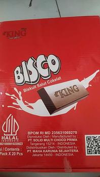 Product Review of Coklat Bisco D'king 1 kardus Isi 80 batang from u**9 0