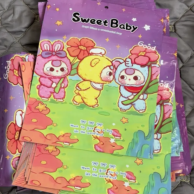 Combo 10 vỏ túi Babythree size to 24x30. Size vừa 15x22cm. Nhiều hình đa dạng. Mix mẫu ngẫu nhiên 3