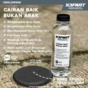 CAIRAN BAIK PENGKILAP BODY KASAR BODY HALUS CBGLOWING K3PART MURAH KUALITAS MEMUASKAN