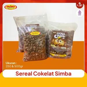 Sereal Cokelat Simba Choco Crunch Cemilan Grosir 500gr 250gr