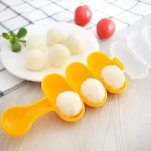 Viral Cetakan Nastar Rice Ball Shaker Alat Cetak Nasi Bulat Bento Sushi Mold Onigiri Set Kichenware untuk Membuat Onigiri yang Lebih Mudah dan Menarik
