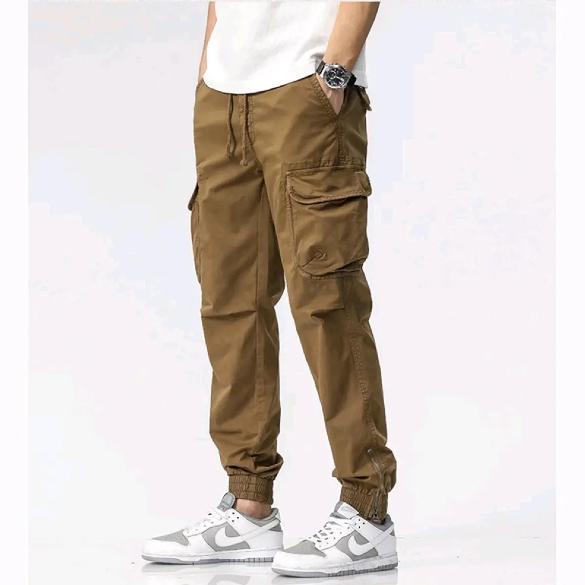 CELANA KARGO JOGGER POLOS CELANA CARGO JOGER PRIA WANITA CELANA CARGO JOGGER PANJANG
