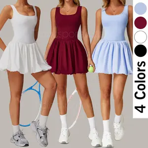 LOTTIE PADEL DRESS (With Cup Bra + Short) / SETELAN DRESS OLAHRAGA TENNIS GOLF WANITA