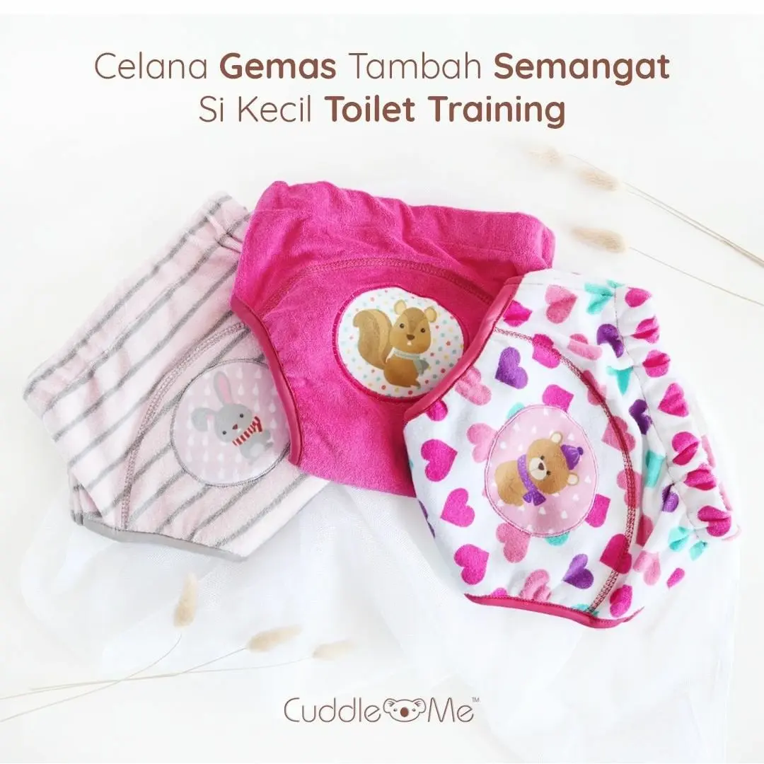 Cuddle Me Adjustable Training Pants - Celana Toilet Training - Belajar pipis - Celana Dalam Bayi