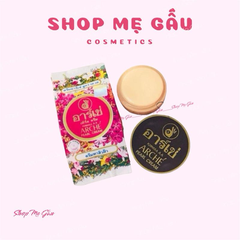 Combo 2h Kem Ngọc Trai Dưỡng Trắng Da Arche Pearl Cream Thái Lan 3g