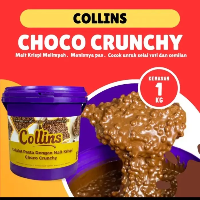 Collin Crunchy 1 kg (MURAH) / Coklat Viral Murah 3