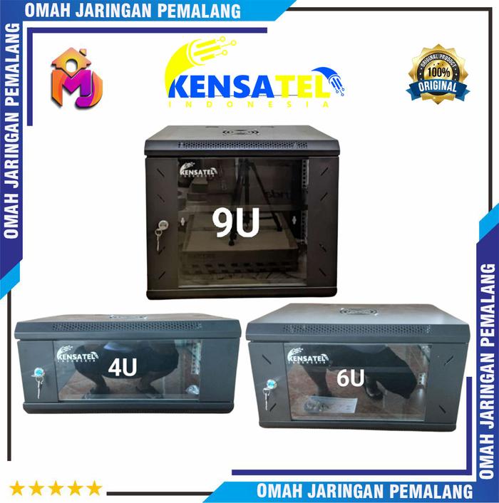 Merk Rak Server Jual (NEW) Rak Server Mink Wallmount 4U 6U 9U Kensatel - Wallmount Mini ...