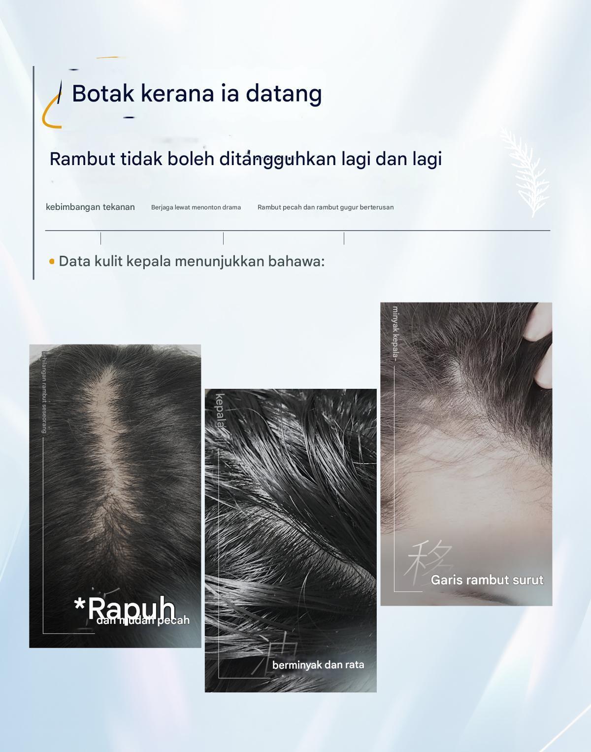 JKCK sampo Syampu Minyak Pengendalian Rambut Lembut 500ml Kawalan Minyak Kulit Kepala Gebu & Bersih Menguatkan Akar Rambut Kegebuhan Tahan Lama Shampoo Conditioner Haircare Ketombe Gatal Cover