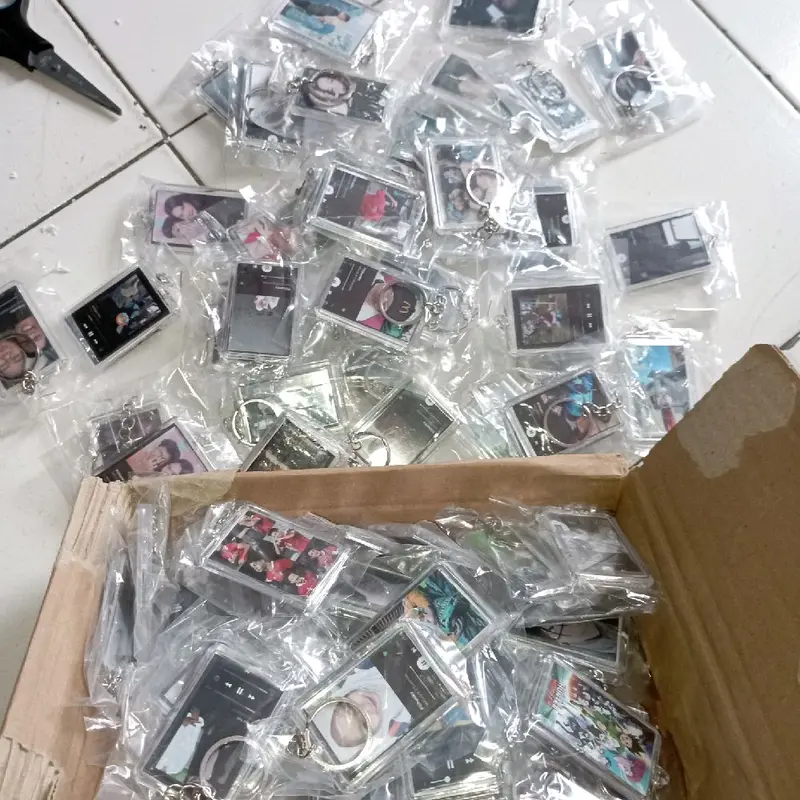 Ganci Akrilik 2 sisi depan belakang 5