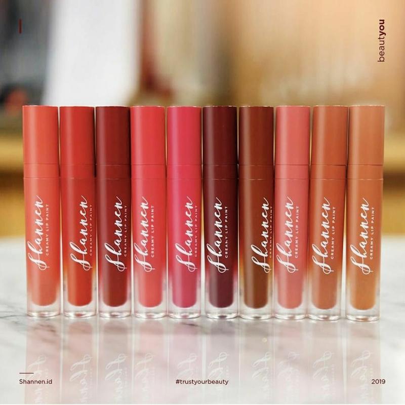 (NO 01-15 ) BISA COD / LIPSTIK SHANNEN LIP CREAMY LIP PAINT LIP MATTE SHANEN BPOM LIPSTICK 2
