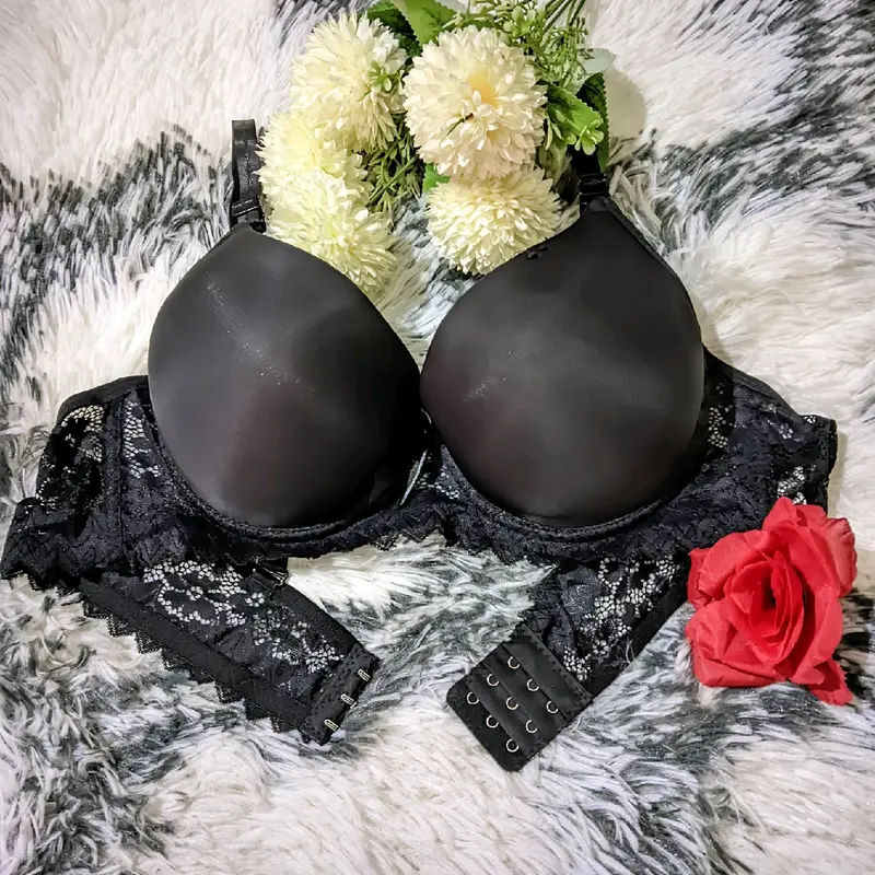 Bra Kawat Busa Tebal Cup Besar C Bh Bra Wanita Dewasa Super Montok Bra Full Cup Push Up Motif Polos Mix Renda Cantik Lembut 1