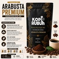 Gambar ARABUSTA PREMIUM - Kopi Pasar Rubuh - Kopi Hitam Bubuk & Biji - Blend Toraja & Sapan - Langsung Giling - Sejak 1997 - Bubuk, 100 Gram dari Kopi Pasar Rubuh KPR Kota Tangerang 1 Tokopedia