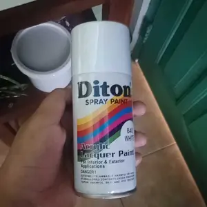 Diton White 840 Diton Putih Cat Semprot Aerosol Paint 150ml Spray Putih Kilap Pylox White Gloss Pylox Gloss