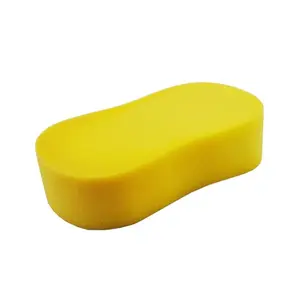 ￼Sponge Busa Cuci Mobil Motor Piring Kuning 8 Busa Foam Wash Tebal Spons Premium