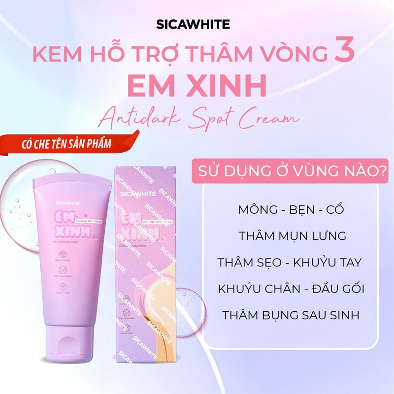 D81 Kem Lotion Em Xinh 50gr - Hỗ Trợ Mờ Thâm V3. Mụn Sần Sùi Làm Mềm Mịn Cấp Ẩm Dưỡng Trắng. Free Ship