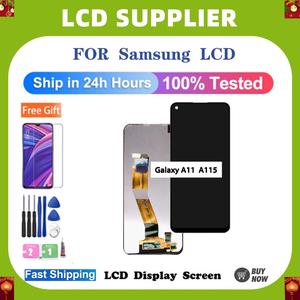 For Samsung Galaxy A11  M11 A115 Lcd Phone Touch Screen Replacement,Send Protective Film,Tools and glue,Cellphone Accessory Installation,Smartphone Device.