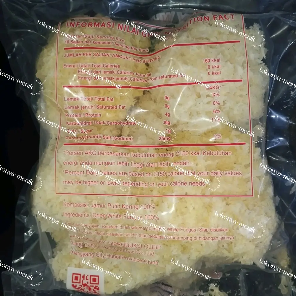 Jamur Es 100 Gram Jamur Salju - Makanan Sehat dan Lezat untuk Anda