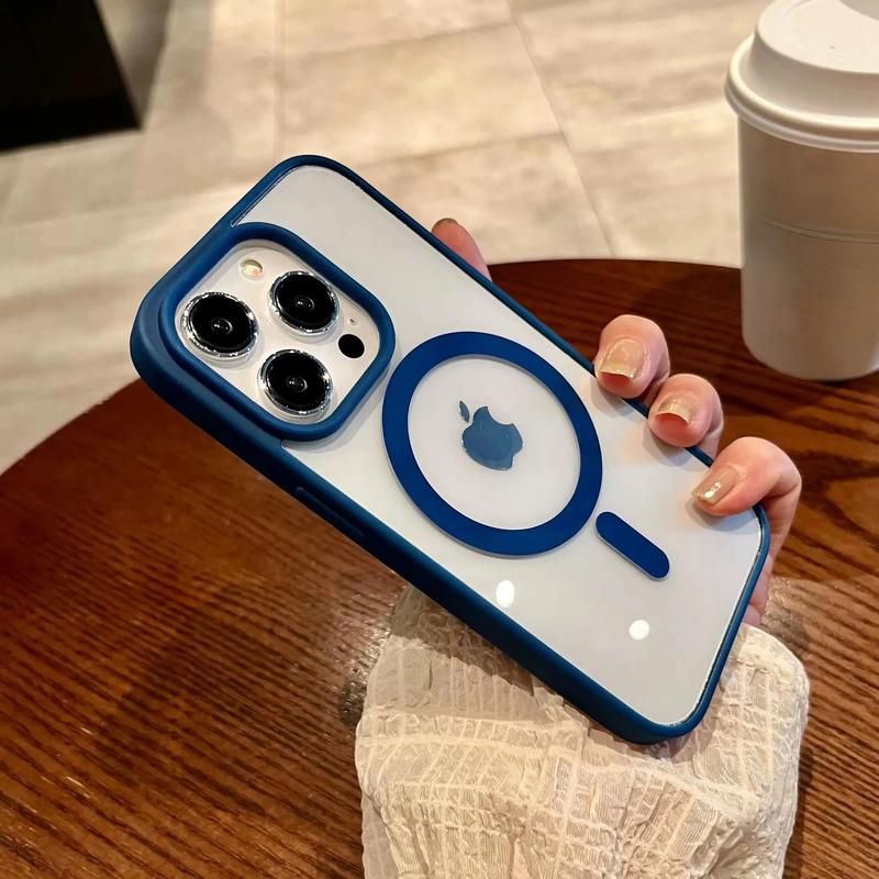 Product Introduction of Luxury Magnetic Wireless Charge For Magsafe Case for iPhone 15 14 Plus 13 12 11 Pro Max Shockproof Soft Transparent Bumper Cover 16