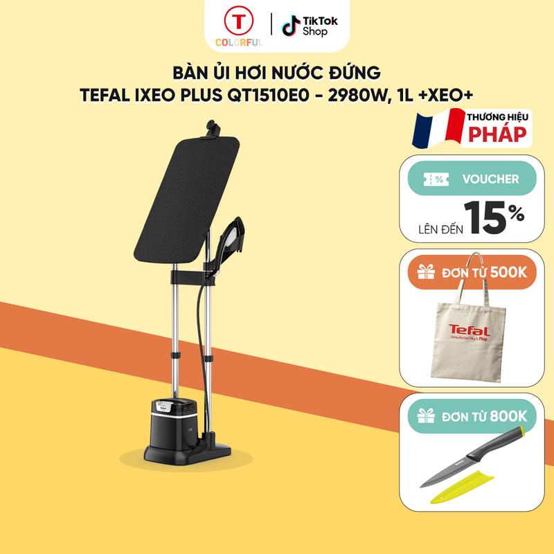 Bàn ủi hơi nước đứng Tefal IXEO Plus QT1510E0