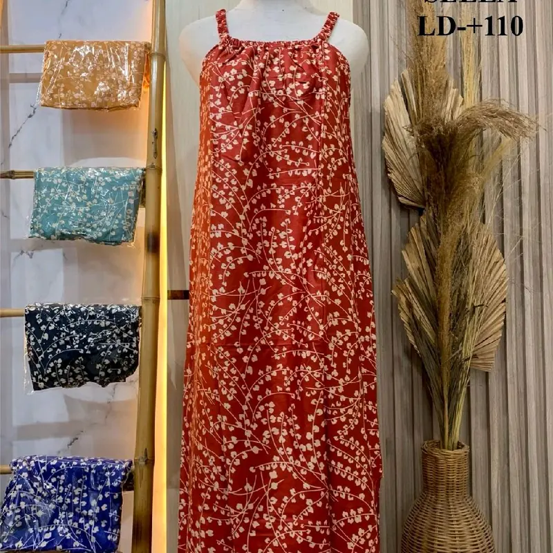 YKS Daster Lengan Karet Kutung LD 120 BAHAN RAYON  Dress Wanita Daster Santai Cantik Nyaman 5