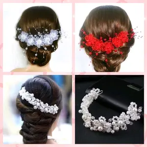 { COD } Hiasan sanggul lentur