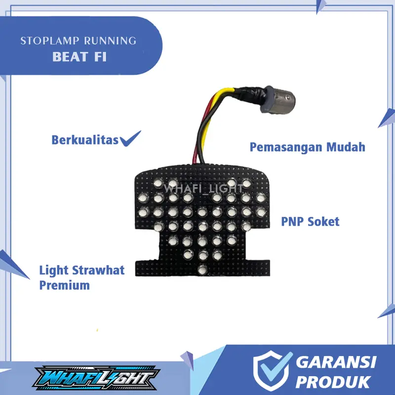 Stoplamp Running Beat FI 2014-2016 - 10 mode (manual/otomatis) PNP 2