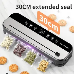 UNIG Vacuum Sealer Makanan Otomatis Basah Dan Kering Alat Vacum Makanan Frozen Mesin Vacum Makanan（Free 10