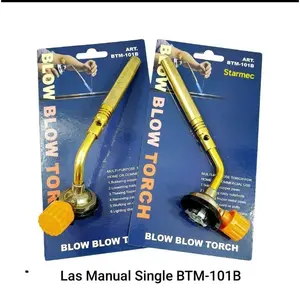 KEPALA GAS / GAS TORCH btm-101b / BLENDER LAS MANUAL / BLOW TORCH / kepala las  Kepala Gas Blow Torch Blender Alat Las Torch Micro Torch Manual