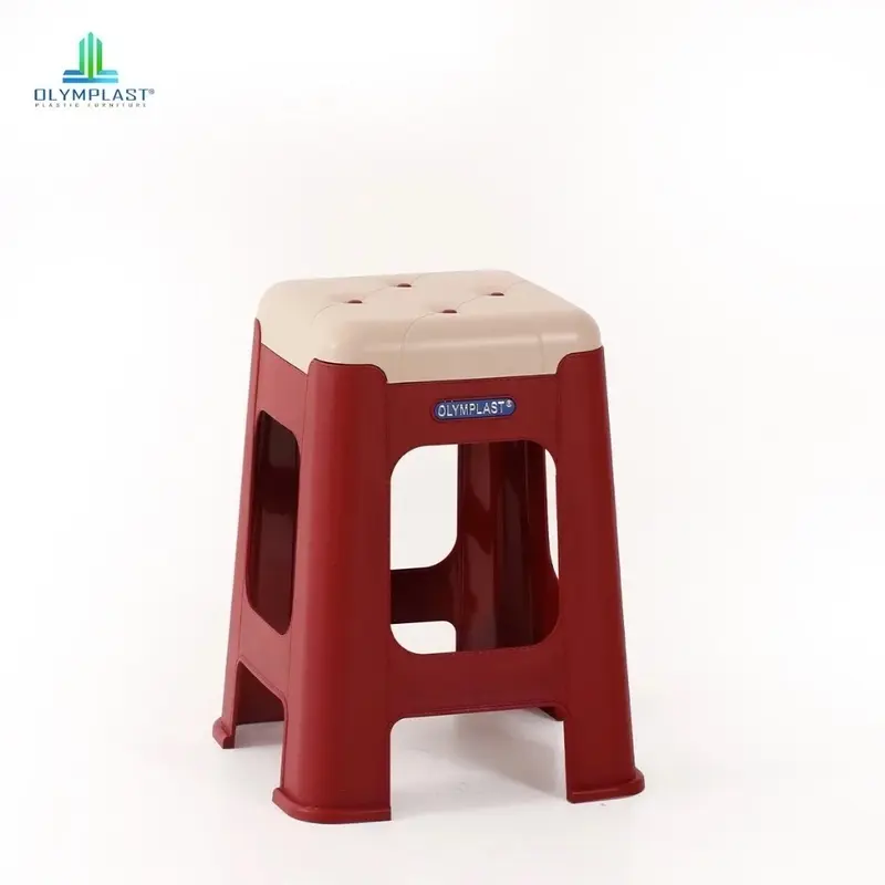 [READY STOCK] OLYMPLAST KNITTING STOOL / KURSI BASO / BAKSO / TUMPUK / CAFE / SERBAGUNA / MINIMALIS Plastik Bangku 6