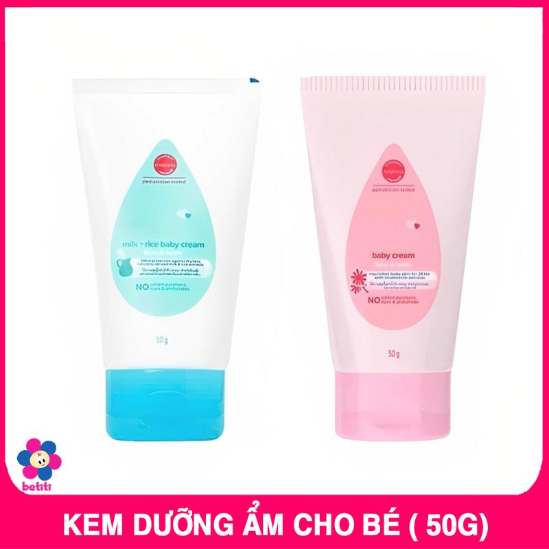 Kem Dưỡng Ẩm Baby Thái Lan 50g Cho Bé Dưỡng Ẩm An Toàn