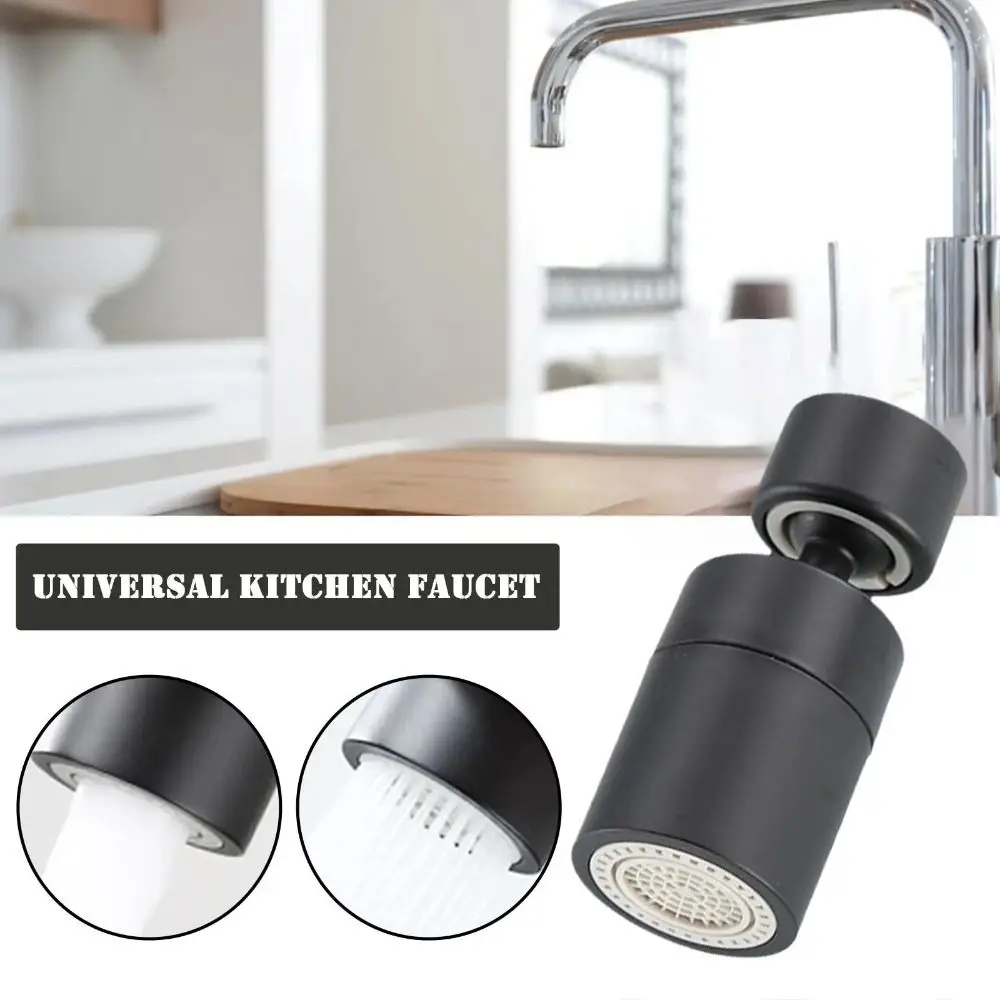 360° Rotary Water Faucet Aerator New Splashback Tap Nozzle 2 Mode Faucet Spray Head Filter Water Filter Nozzle Bubbler for Kitchen