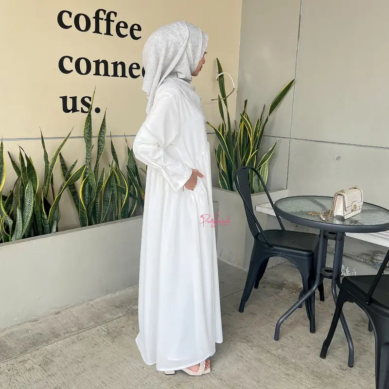 RAYA Dress Syari Fashion Wanita Muslim By Pretty Petals Gamis Lebaran Dewasa 6