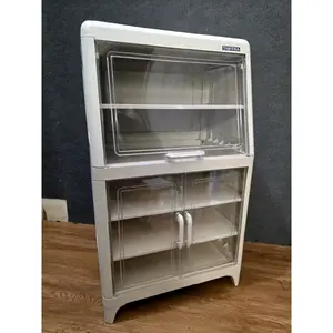 Food Cabinet Voyah 3 Susun sampai Susun 8 Susun - Lemari Makanan Plastik Tahan Debu