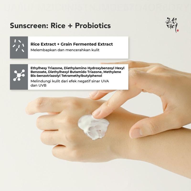 Beauty of Joseon Sunscreen SPF50+ PA++++ Relief Sun Rice + Probiotics skincare korea joseon 50ml 1R6DIR 5