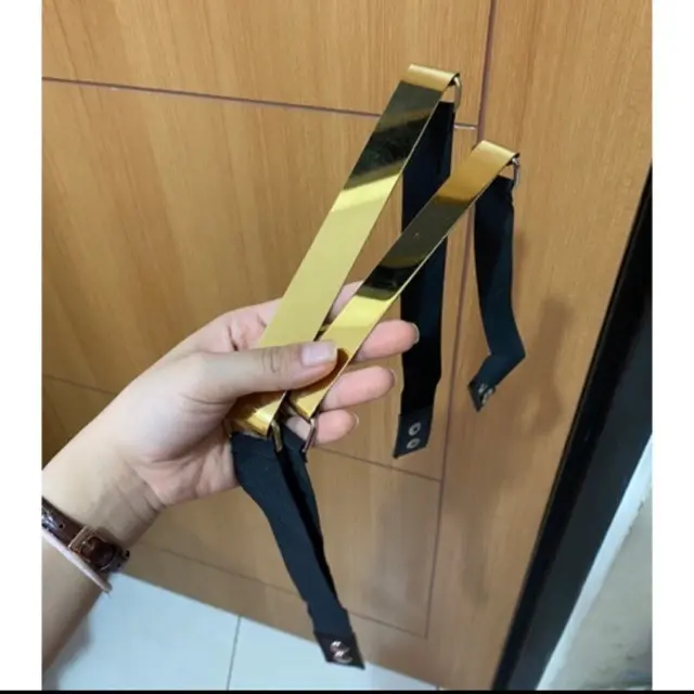 [VM] - Belt  Besi Plat Gold dewasa/ anak Dewasa