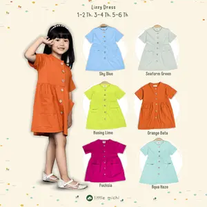 Little Michi - Dress Overall Anak Baju Anak Perempuan - Lizzy