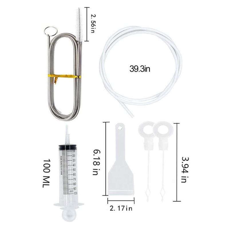Product Introduction of 6 Pcs Refrigerator Drain Hole Clog Remover Cleaning Tool, Reusable Fridge Dredging Kit, Clean Drain Outlet Dredging Tool, Cleaning Reusable Refrigerators Dredging 26