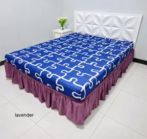 Bed Skirt Terbaru Model Rumbai Ukuran Singgle