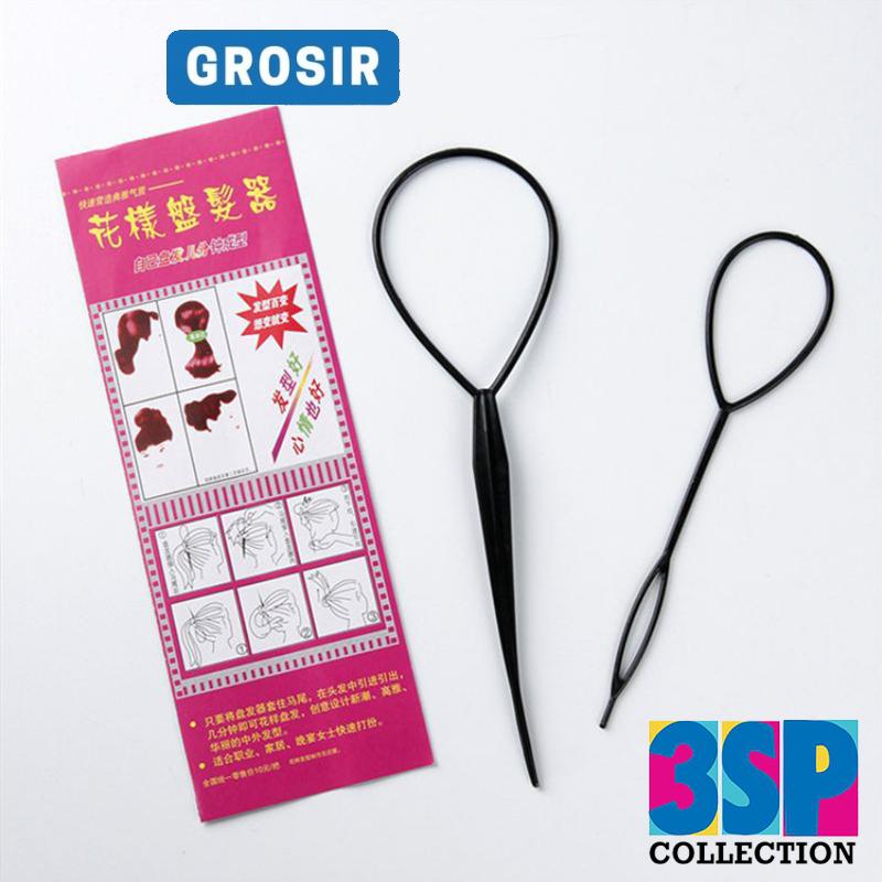 3SP | SR60 Alat Styling Rambut Alat Ikat Rambut Anak Isi 2 Set Hair ...