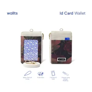 Wallts Kara - Lanyard tali Card Name Tag Id Card Pria dan Wanita Kartu Dompet