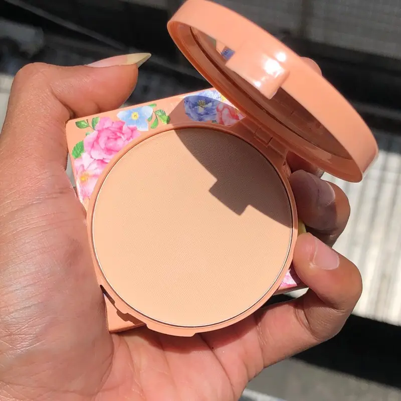 Make Up Simple | Kombinasi Compact Powder Kuning Pengantin & Lipstick Skiva | BPOM Wajah Foundation Lasting 1
