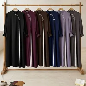 Abaya Cheongsam Modern Terbaru Cantik Elegan dengan Desain Elegan dan Warna Menarik