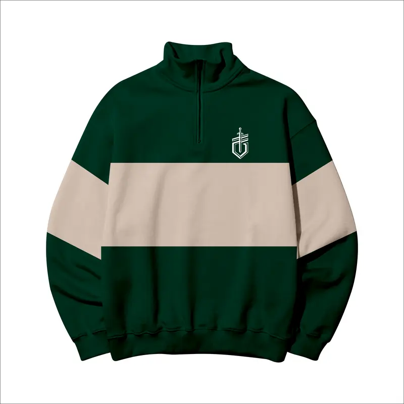 sweater rugby mtrl sweater unisex halfziper 5