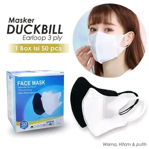MASKER DUCKBIL (100PCS) DAPAT DUA DUS