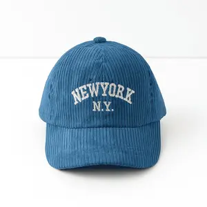 Topi Corduroy Anak Cewek Cowok Usia 7 Bulan - 3 Tahun Stylish dengan Desain Lucu