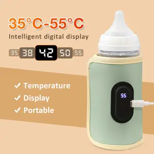 Terlaris USB Baby Milk Warmer Water Warmer Bottle Heater Travel Stroller Insulated Bag Baby Nursing