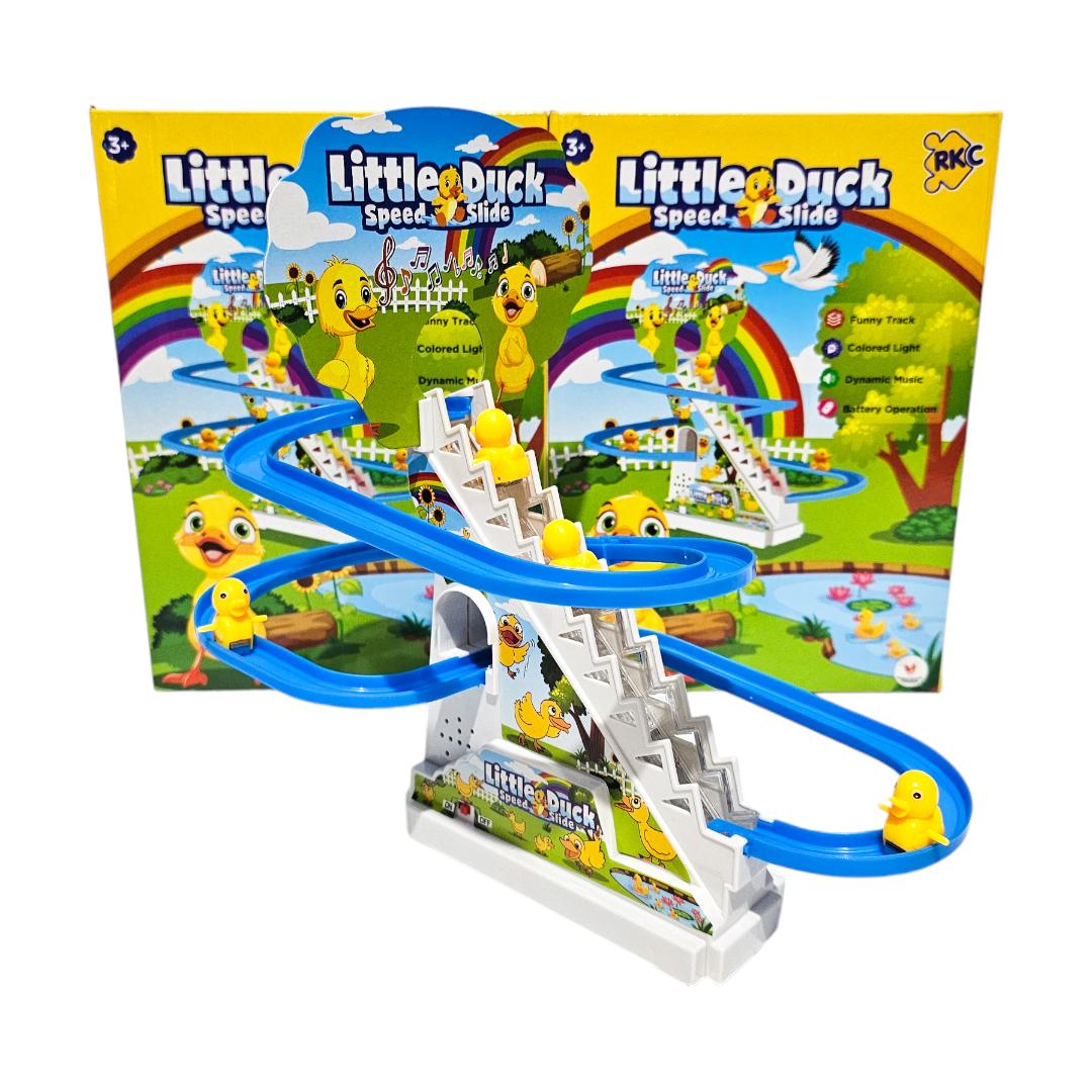 Mainan Anak Bebek Naik Tangga Little Duck 4 Bebek Bisa Nyala Lampu Dan Ada Musik