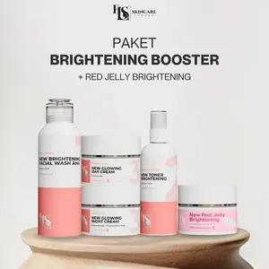 PAKET BUNDLING NEW BOOSTER + RED JELLY GLOWING KIT LS SKINCARE Wajah Facial